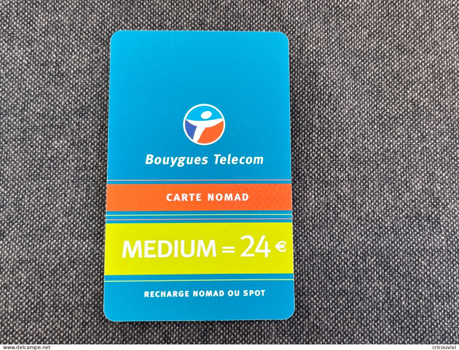 Nomad / Bouygues Nom Pu19a - Cellphone Cards (refills)