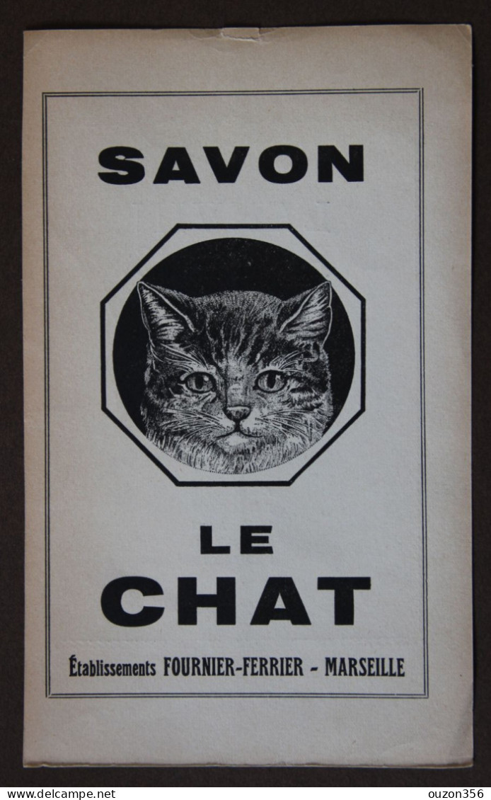 Publicité : Savon Le Chat ; Lanvin Parfums, 1951 - Publicités