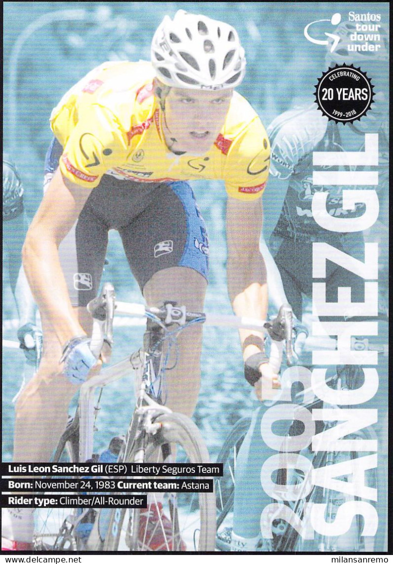 CYCLISME: CYCLISTE : LUIS LEON SANCHEZ - Cyclisme