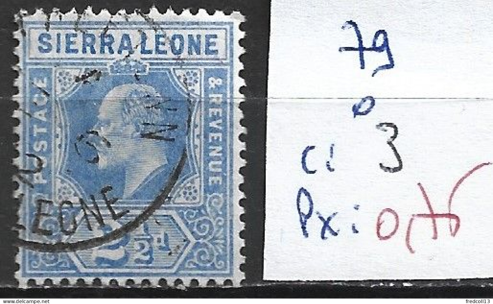 SIERRA LEONE 79 Oblitéré Côte 3 € - Sierra Leone (...-1960)