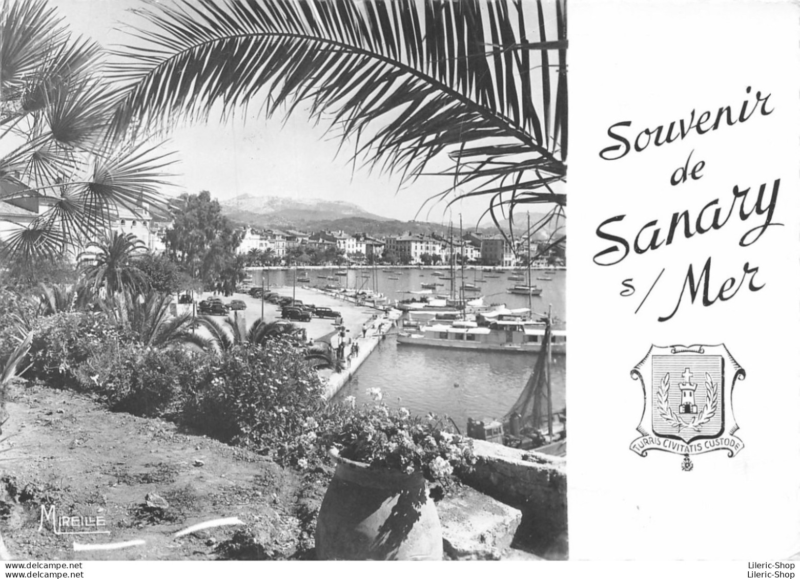 Sanary-sur-mer (83) - Une échappée Sur Le Port En 1961- Éditions Mireille - Ets G. Gandini CPSM - Sanary-sur-Mer