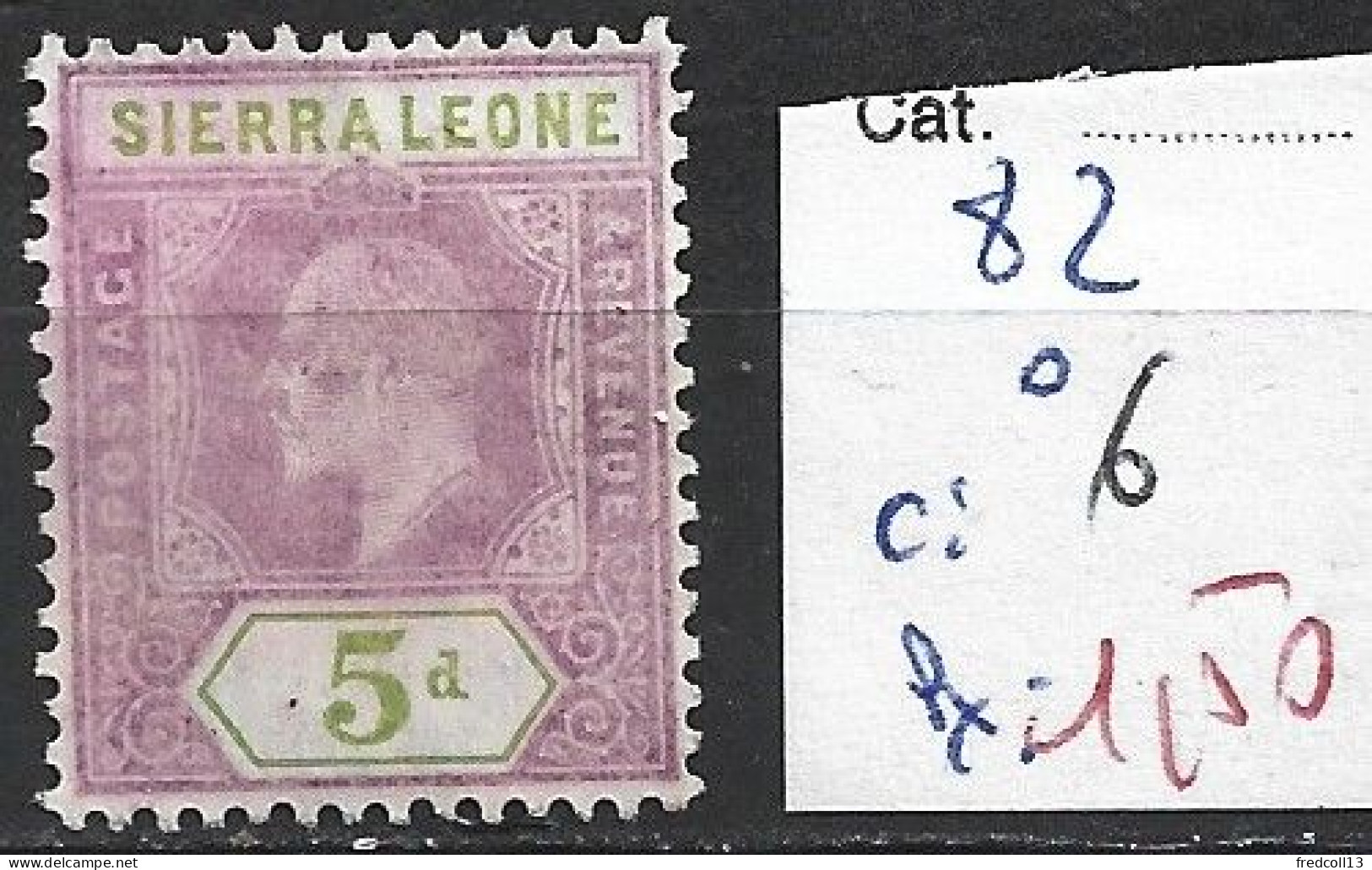 SIERRA LEONE 82 Oblitéré Côte 6 € - Sierra Leone (...-1960)