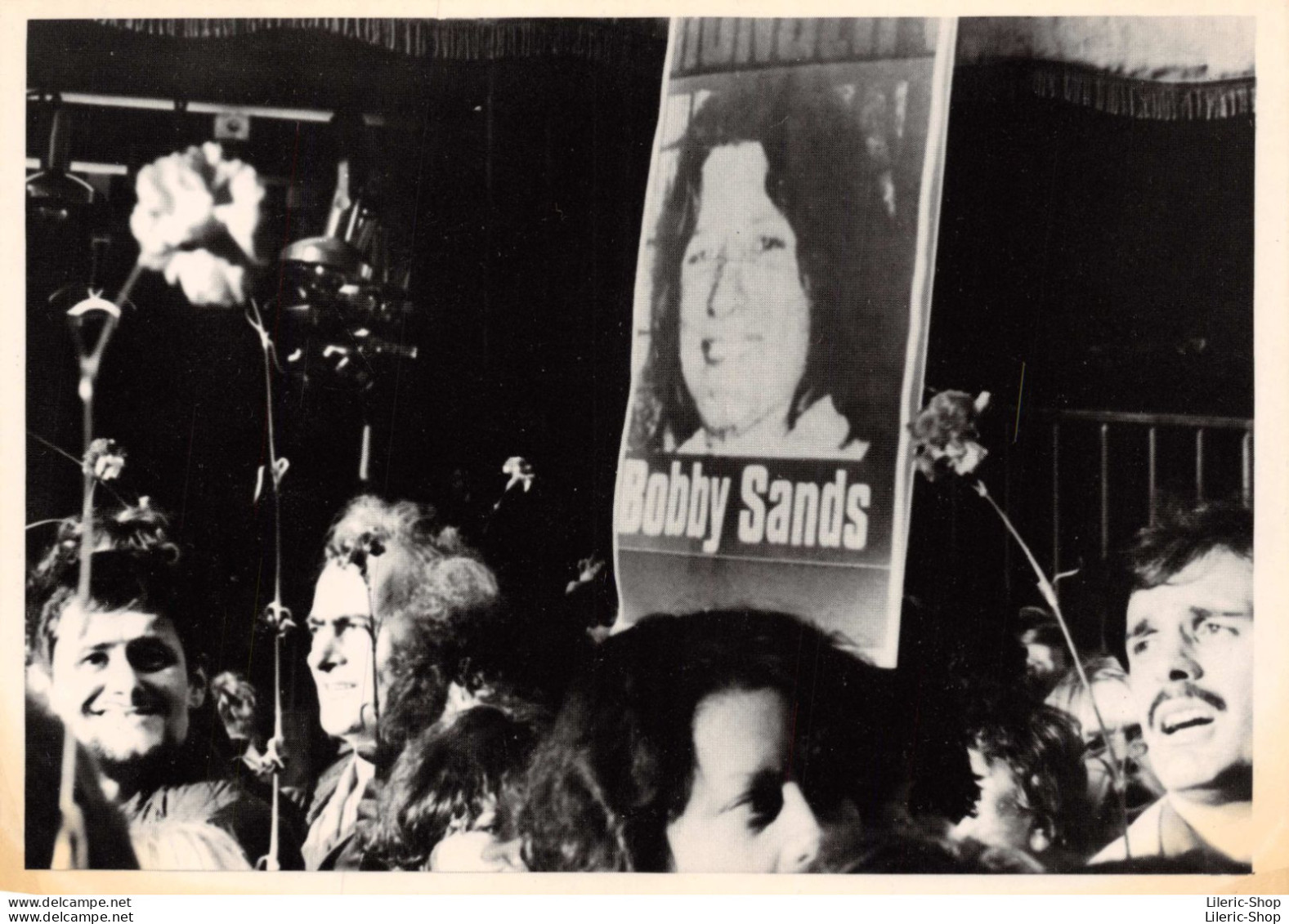 Paris, Mai 1981. Hommage à Bobby Sands Député Irlandais Martyr De L'indépendance, Mort Pour L' Irlande Du Nord Libre Cpm - Evènements