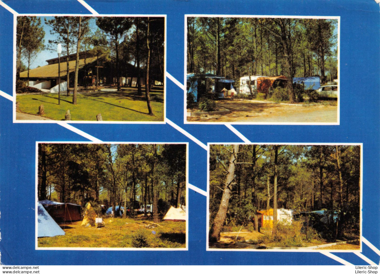 SEIGNOSSE (Landes) Le Camping Caravaning V.V.F Cpsm GF 1975 - Autres & Non Classés