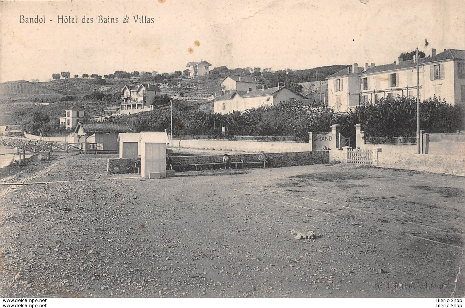 BANDOL (83)  Hôtel Des Bains Et Villas - Cpa - Bandol