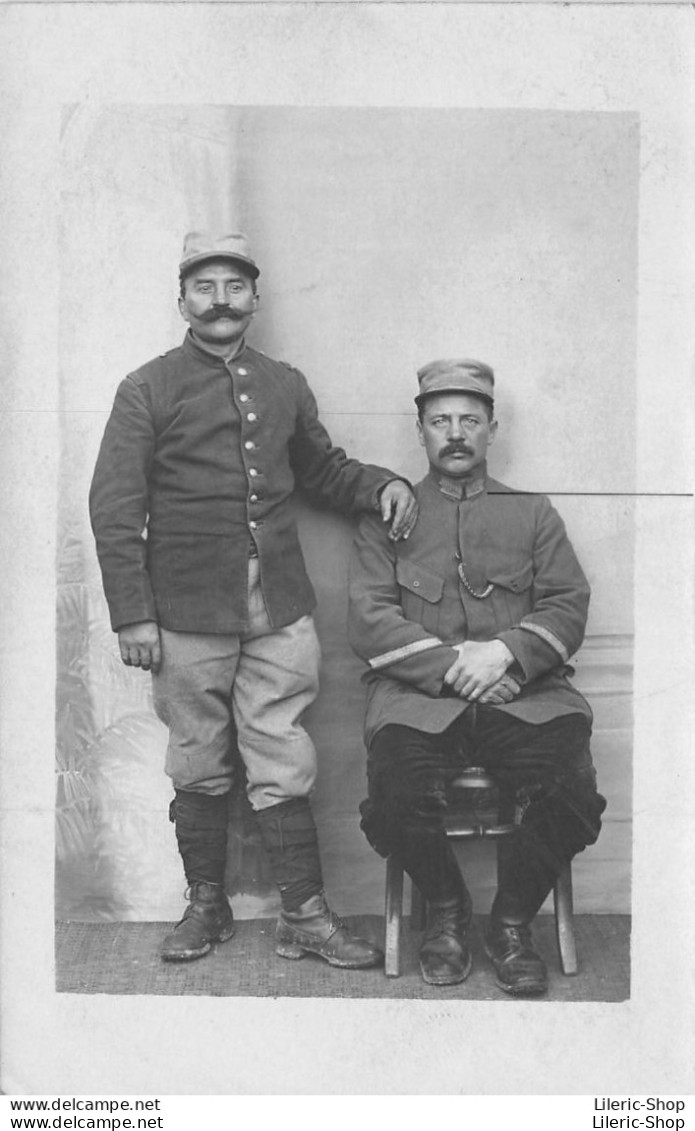 GUERRE 1914-1918. - Carte-Photo De Deux Soldats - Personnages