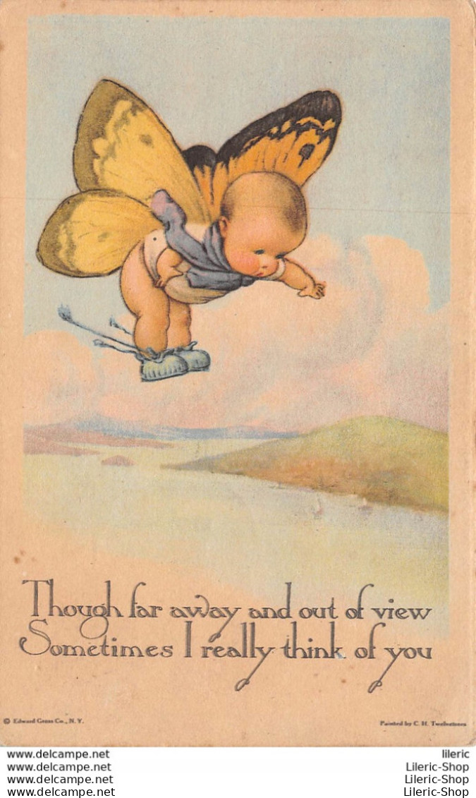 Enfant / Child / "far Away And Out Of Sight. Sometimes I Really Think About You" Painted By Ch. Twelvetrees - 1900-1949