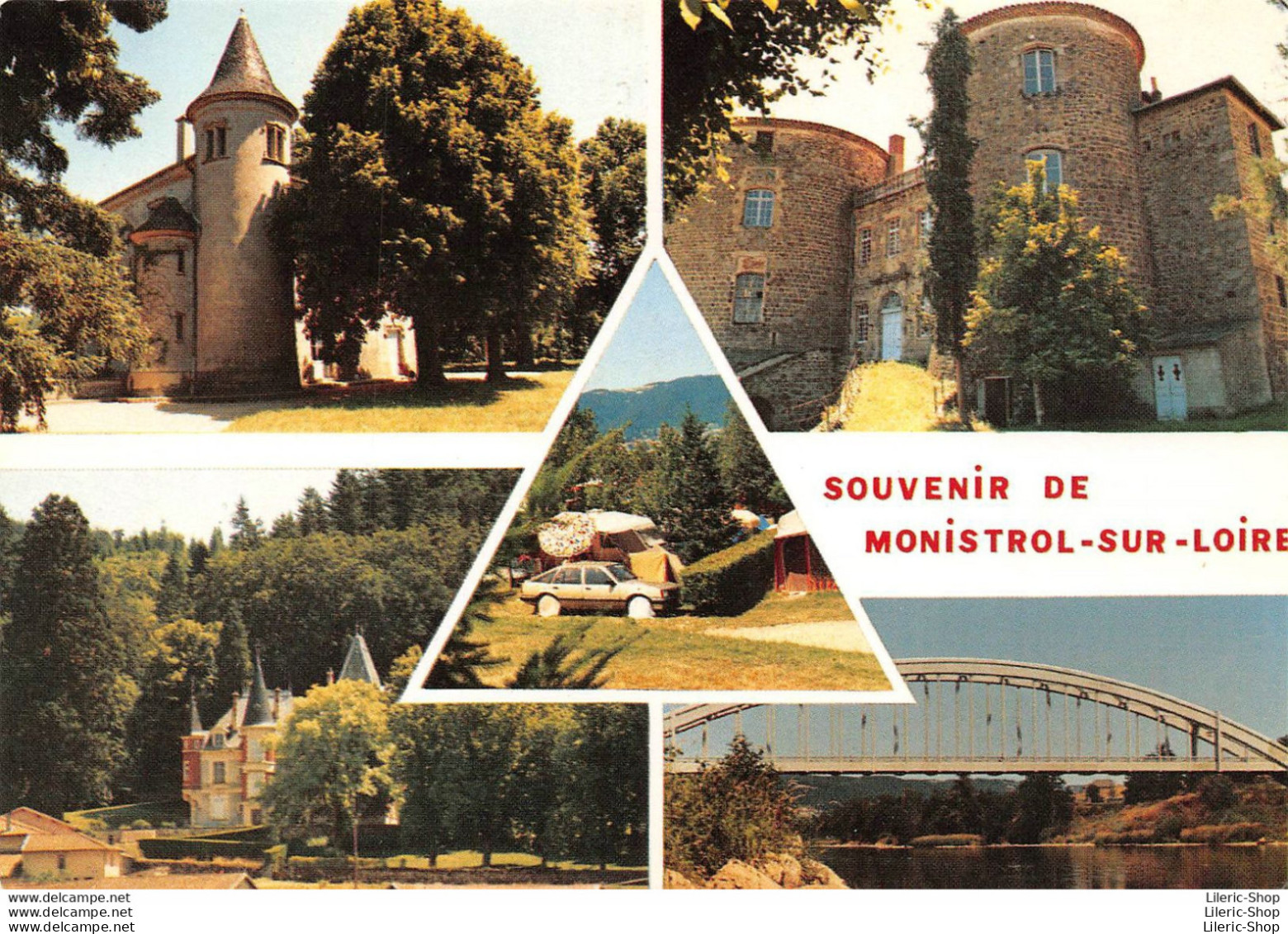 [43] MONISTROL-SUR-LOIRE Château Du Flachat De Monistrol De Martinas Pont De Bas En-Basset Le Camping - Monistrol Sur Loire