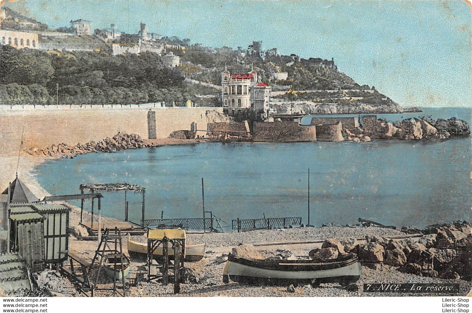 [06]  Nice - Cpa ± 1910 - La Réserve - (Edition L.V. & Cie, Aqua Photo N°7) - Monuments