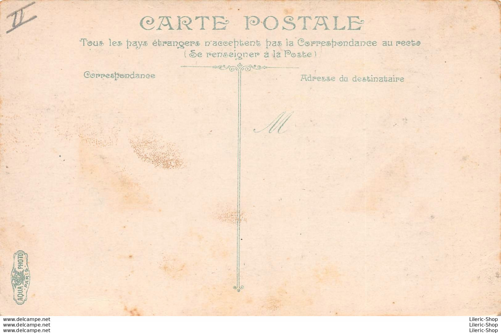 [06]  Nice - Cpa ± 1910 - La Réserve - (Edition L.V. & Cie, Aqua Photo N°7) - Bauwerke, Gebäude