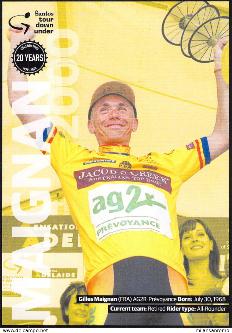 CYCLISME: CYCLISTE : GILLES MAIGNAN - Cyclisme