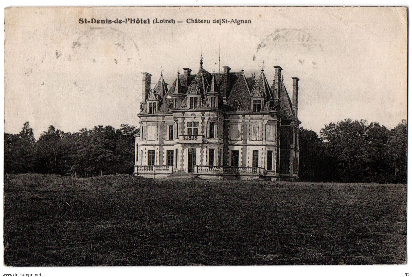 CPA 45 - ST-DENIS-DE-L'HÔTEL (Loiret) - Château De St-Aignan - Autres & Non Classés