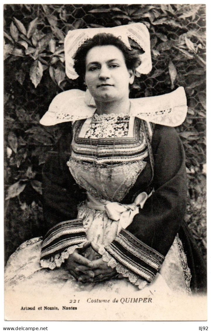 CPA 29 - QUIMPER (Finistère) - 221. Costume De Quimper (jeune Femme) - Quimper