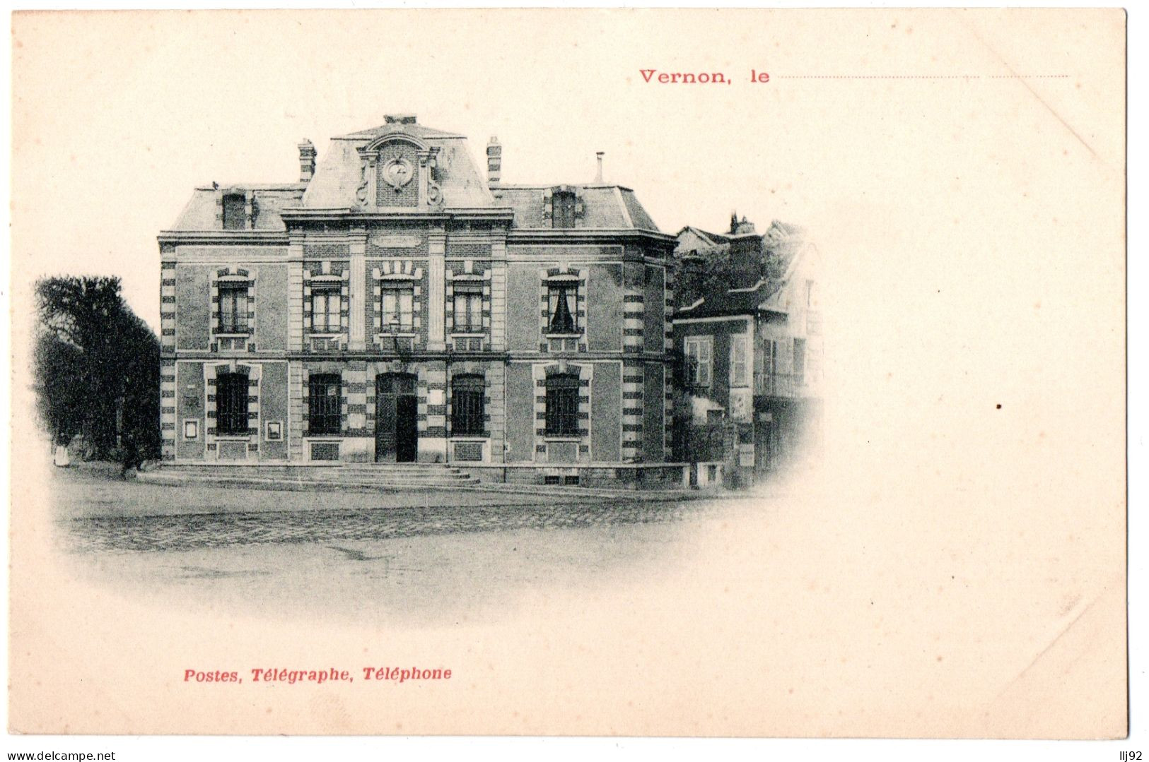 CPA 27 - VERNON (Eure) - Postes, Télégraphe, Téléphone - Dos Simple - Vernon