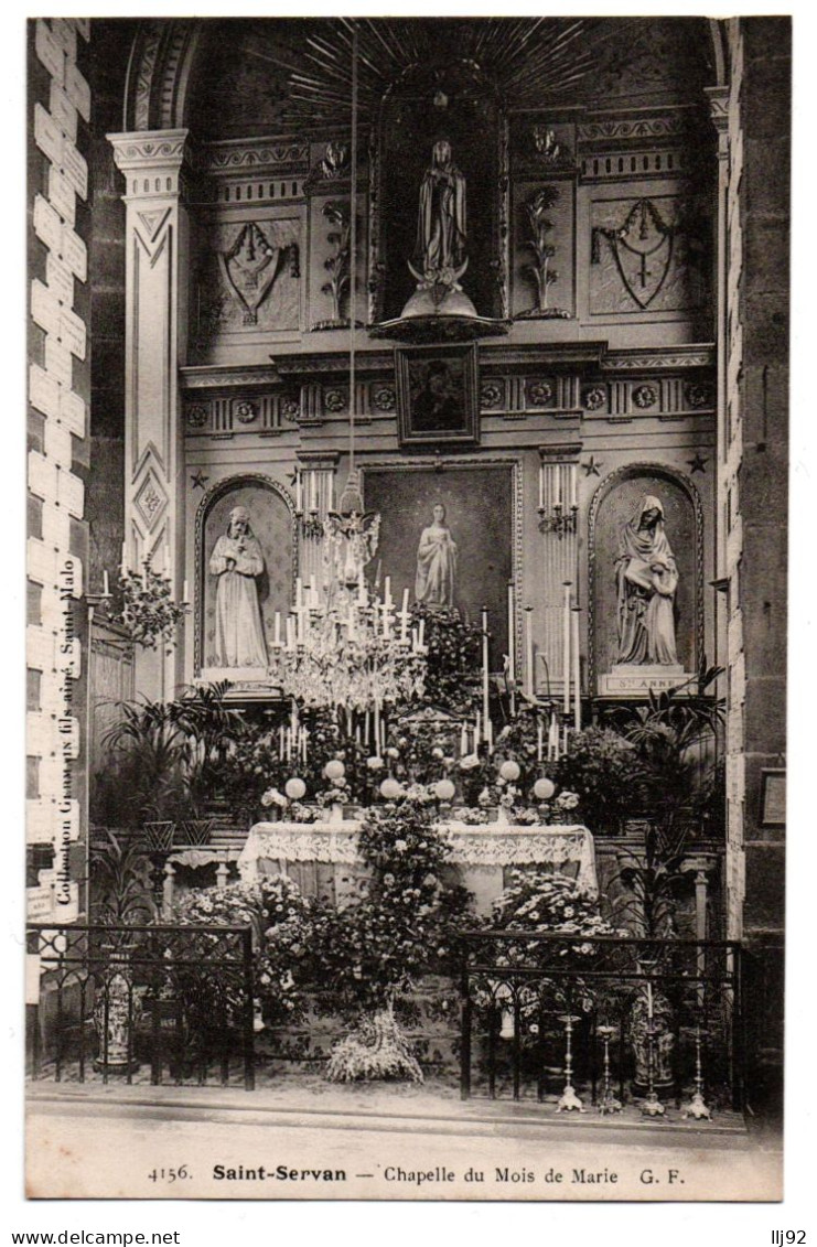 CPA 35 - SAINT-SERVAN (Ille Et Vilaine) 4156. Chapelle Du Mois De Marie - G.F.  - Saint Servan
