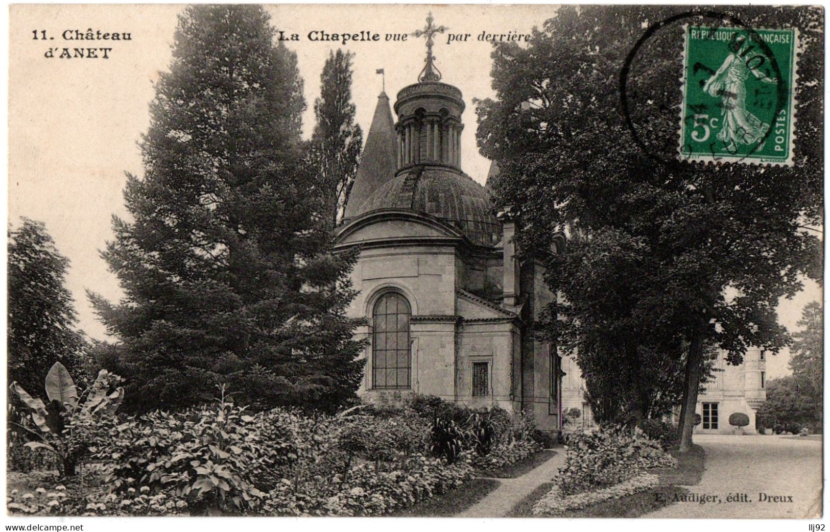 CPA 28 - Château D'ANET (Eure Et Loir) - 11. La Chapelle Vue Par Derrière - Anet
