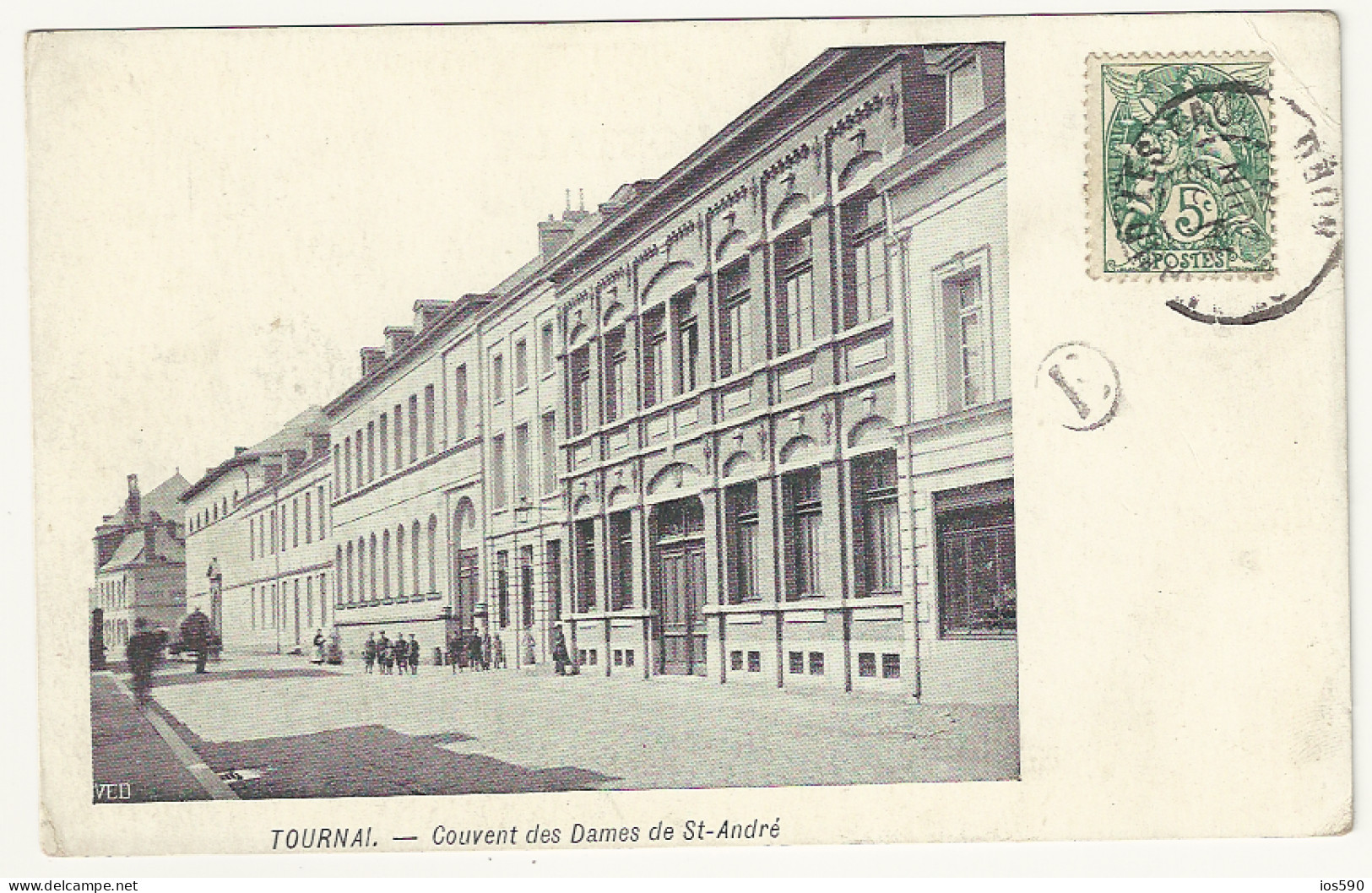CPA- TOURNAI - Couvent Des Dames De St André - Tournai