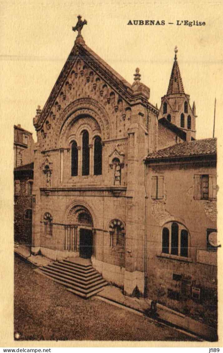 France > [07] Ardèche > Aubenas - L'eglise - 15184 - Aubenas