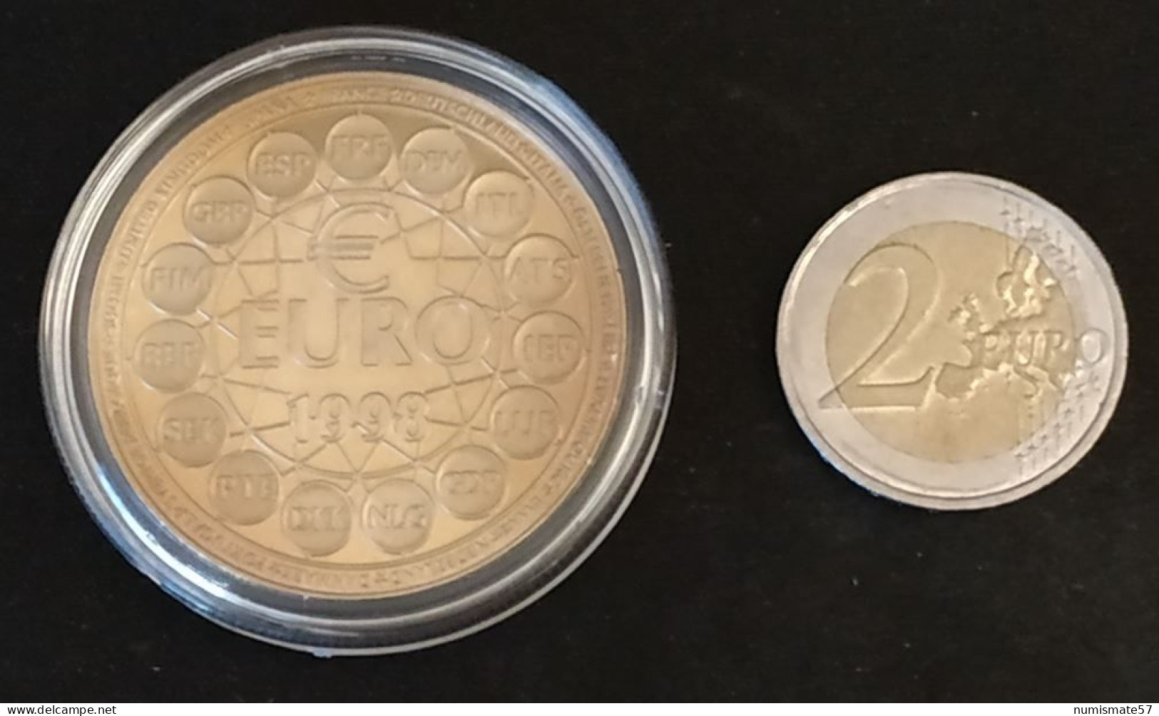 ESSAI - 10 Euros Essai 1998 - Bronze Florentin - Proeven