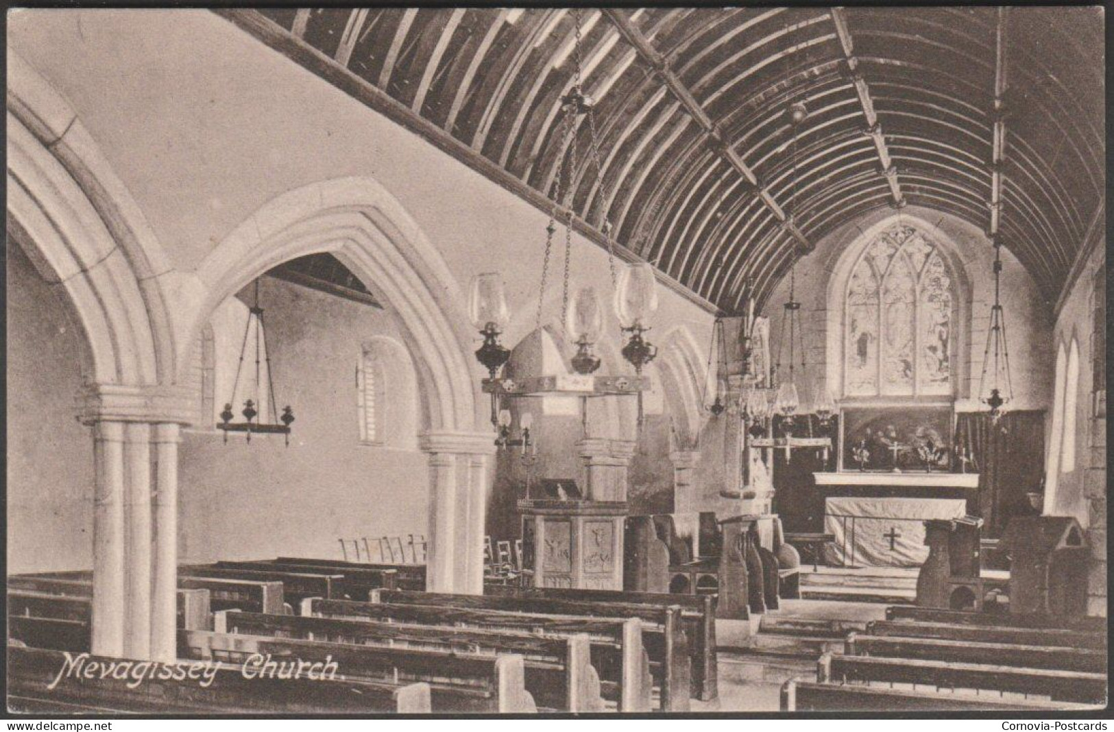 Mevagissey Church, Cornwall, C.1905-10 - Frith's Postcard - Sonstige & Ohne Zuordnung
