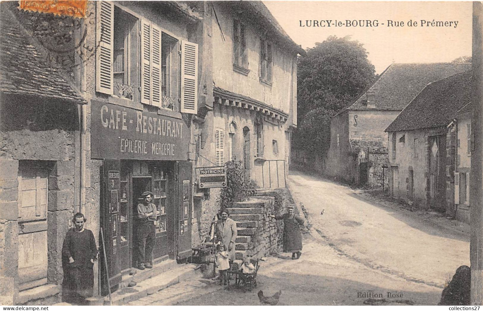 58-LURCY-LE-BOURG- RUE DE PREMERY - Andere & Zonder Classificatie