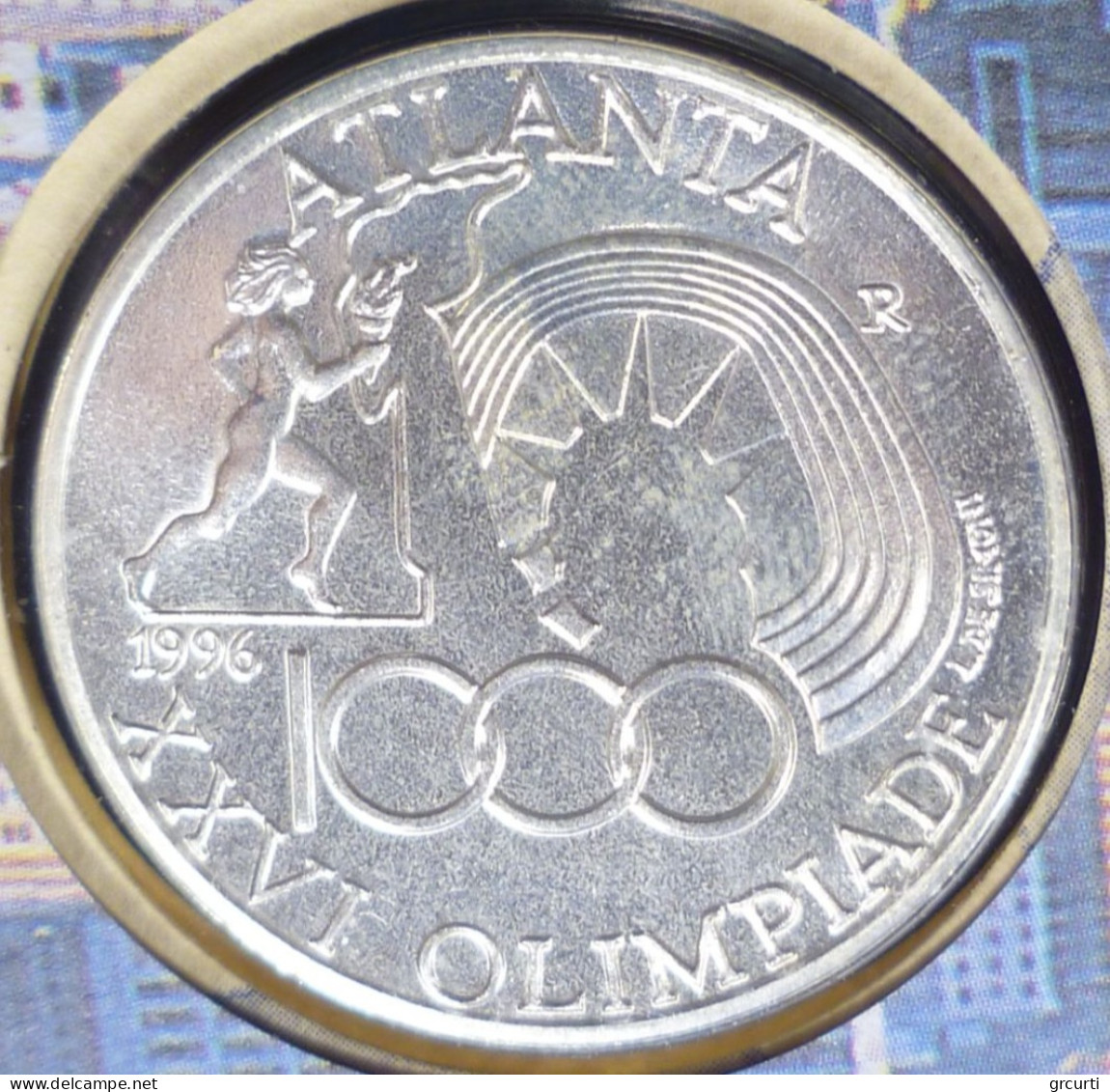 Italia - 1000 Lire 1996 - Olimpiadi Di Atlanta - Gig# 470 - KM# 182 - 1 000 Lire
