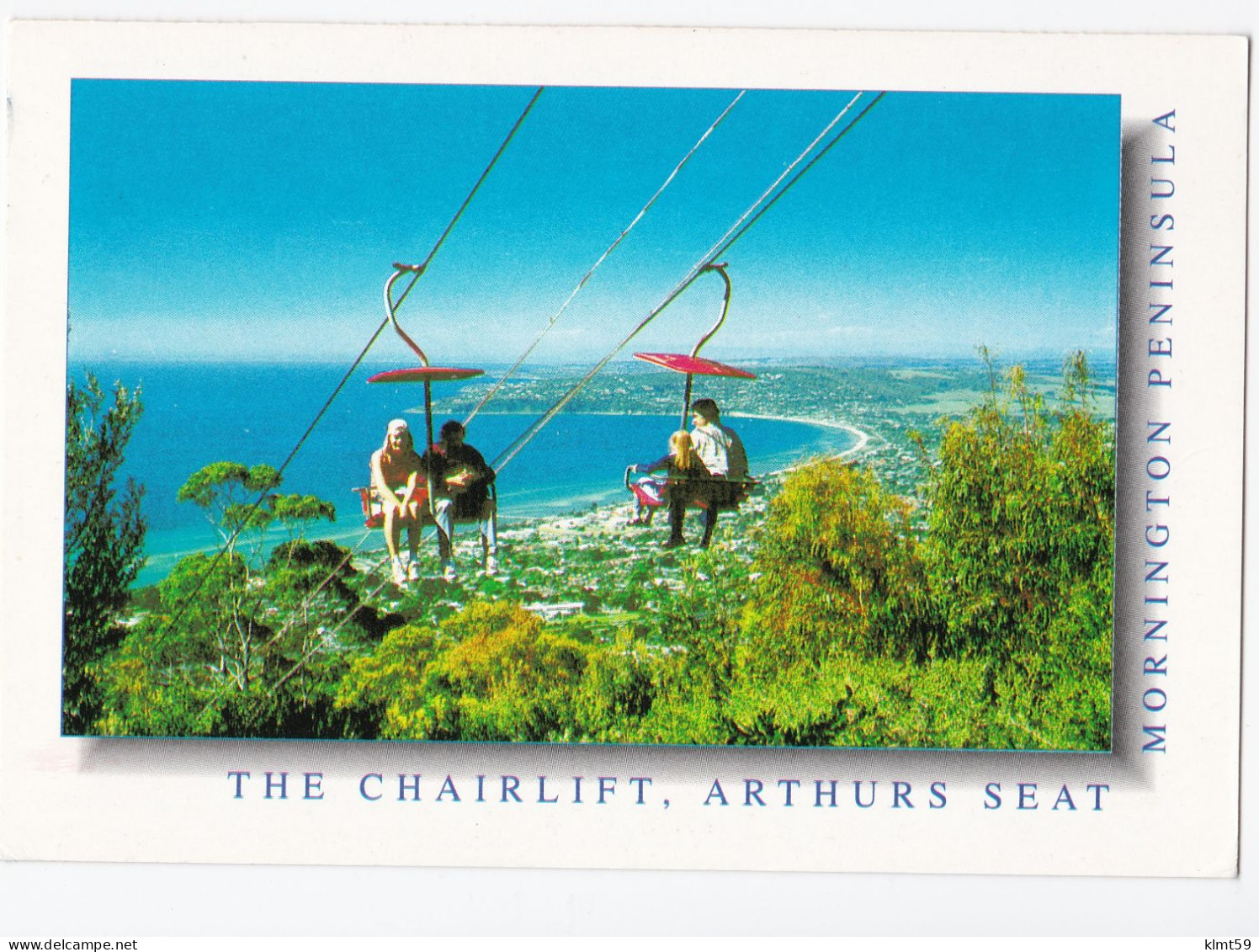 Arthurs Seat - A Panorama From The Chairlift - Mornington Peninsula