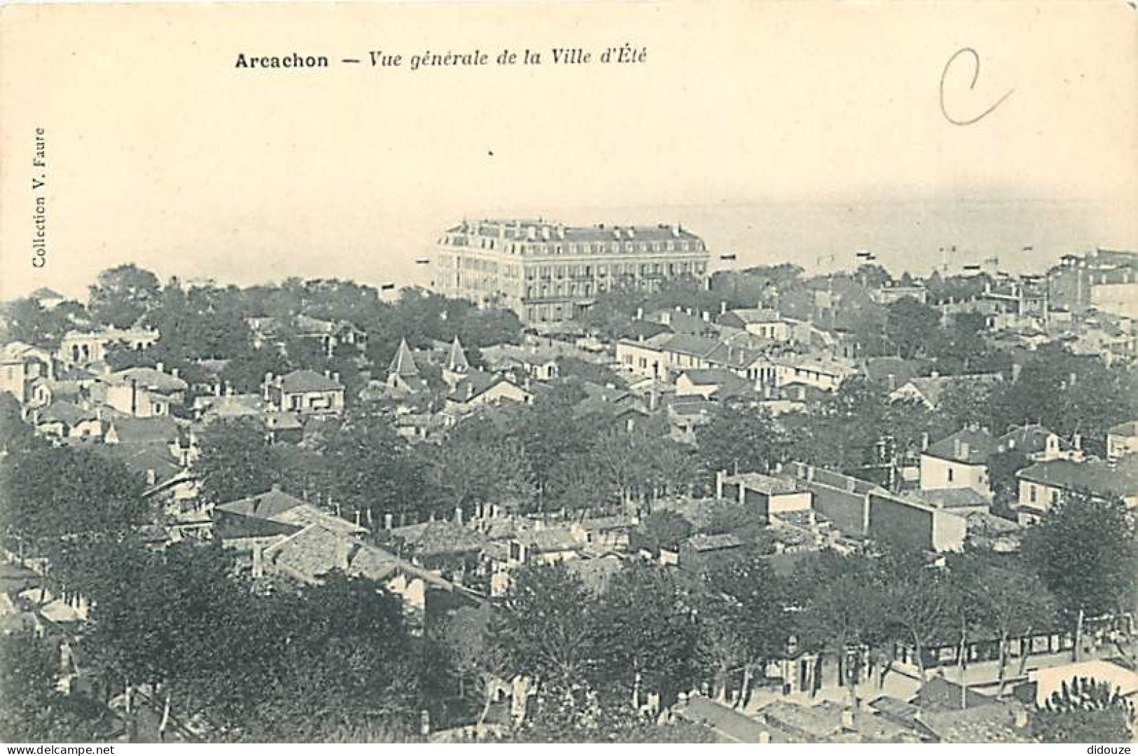 33 - Arcachon - Vue Générale De La Ville D'Eté - Précurseur - CPA - Voir Scans Recto-Verso - Arcachon