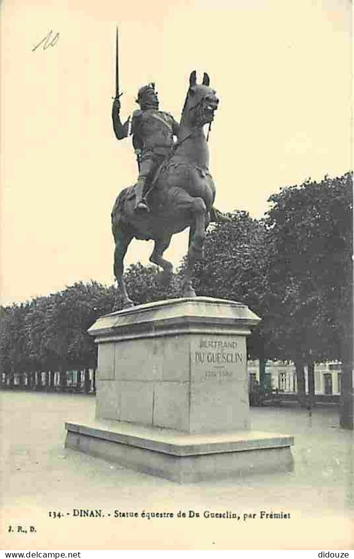 22 - Dinan - La Statue équestre De Bertrand Du Guesclin Par E Frémiet - Chevaux - Carte Neuve - CPA - Voir Scans Recto-V - Dinan