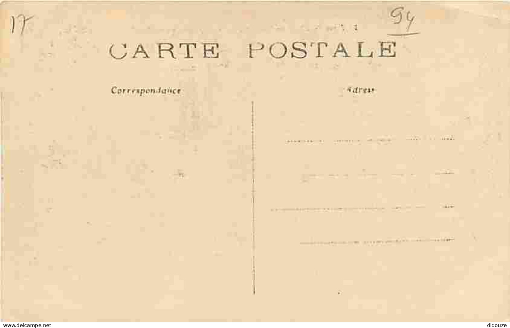 94 - Bry Sur Marne - Inondations De Janvier 1910 - Rue Daguerre - CPA - Voir Scans Recto-Verso - Bry Sur Marne