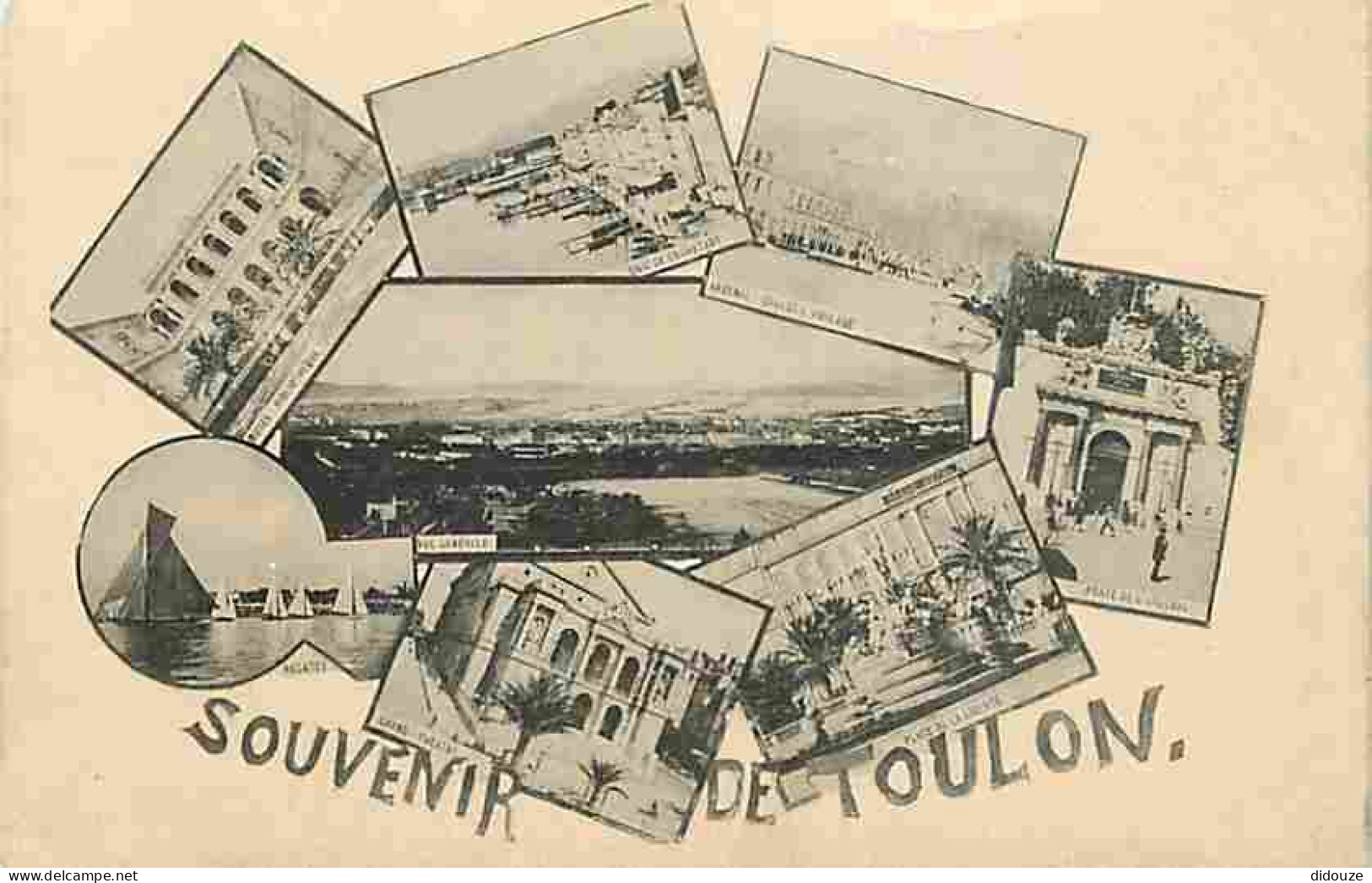 83 - Toulon - Multivues - CPA - Voir Scans Recto-Verso - Toulon