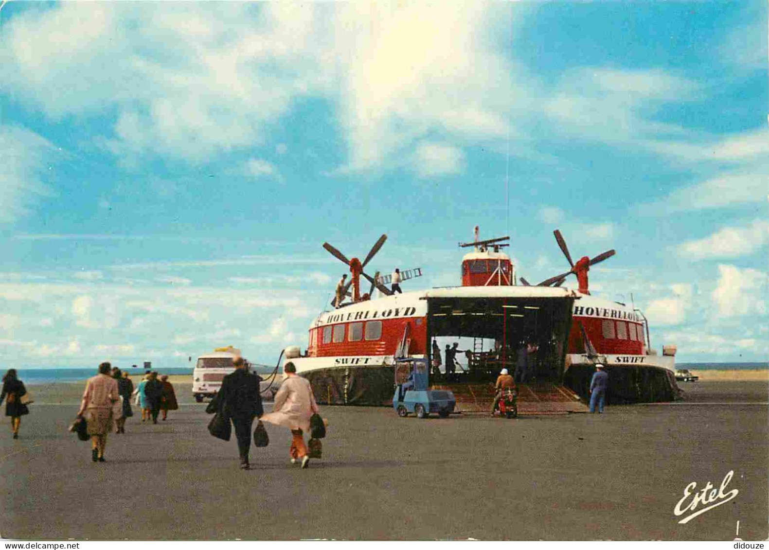 62 - Calais - Aéroglisseur Géant De La Compagnie Hoverlloyd - Hovercraft - Hoverspeed - CPM - Carte Neuve - Voir Scans R - Calais