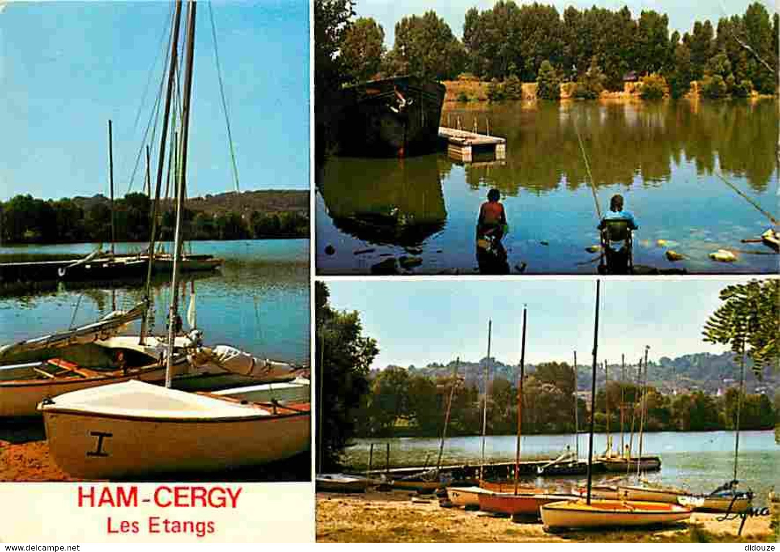 95 - Cergy Pontoise - Ham - Les Etangs - Multivues - CPM - Voir Scans Recto-Verso - Cergy Pontoise
