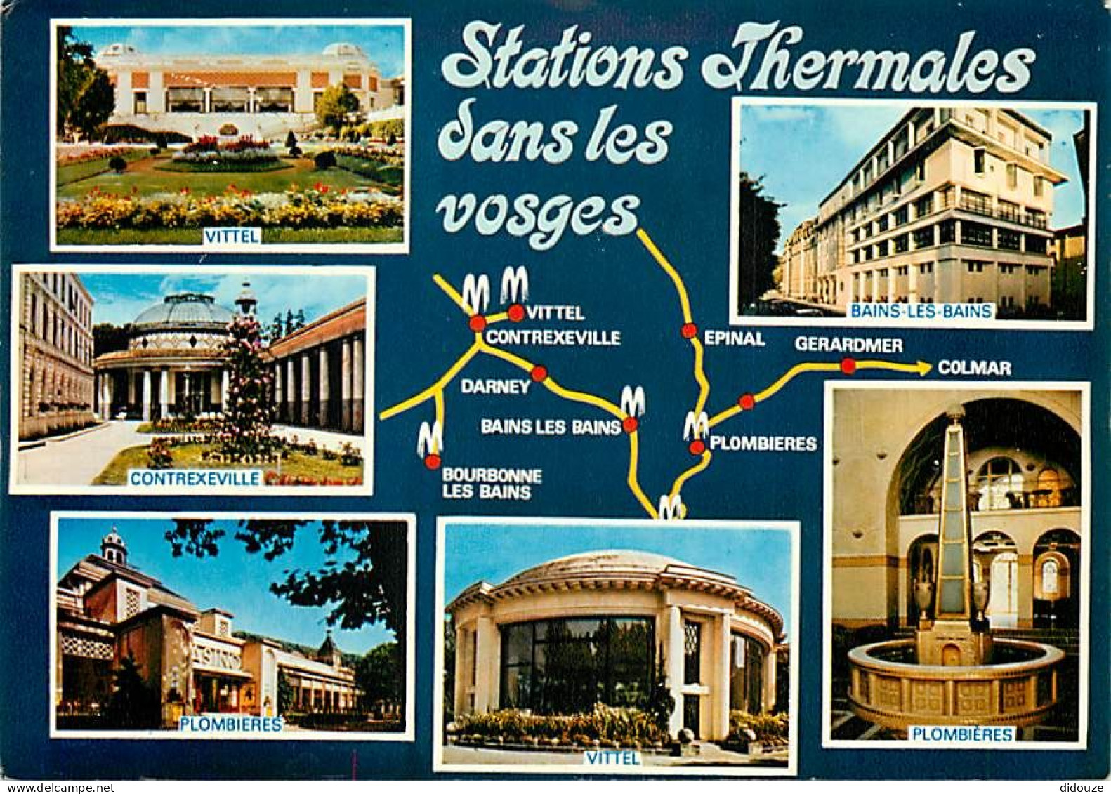 88 - Vosges - Stations Thermales Des Vosges - Multivues - CPM - Voir Scans Recto-Verso - Autres & Non Classés