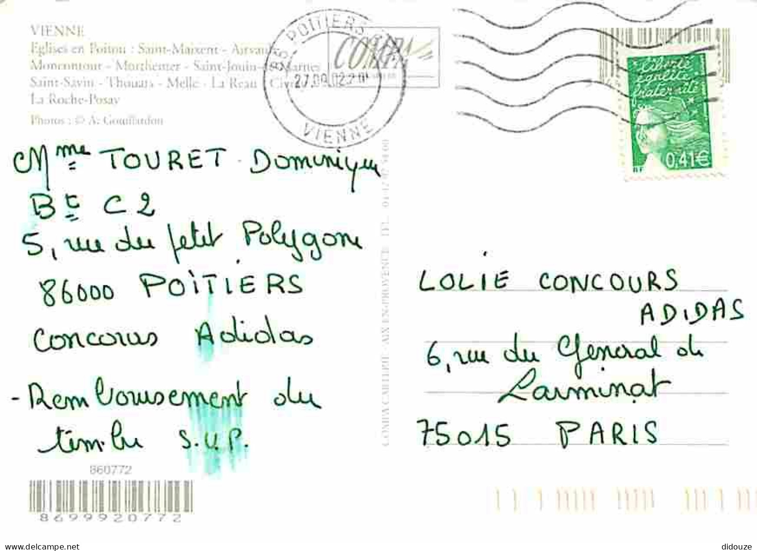 86 - Poitou - Eglises En Poitou - Multivues - CPM - Voir Scans Recto-Verso - Autres & Non Classés