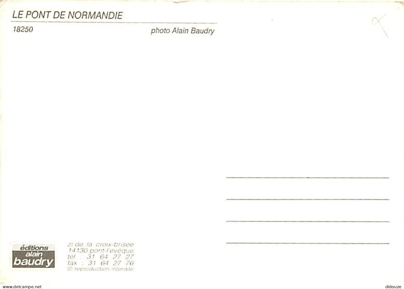 76 - Pont De Normandie - Carte Neuve - CPM - Voir Scans Recto-Verso - Otros & Sin Clasificación