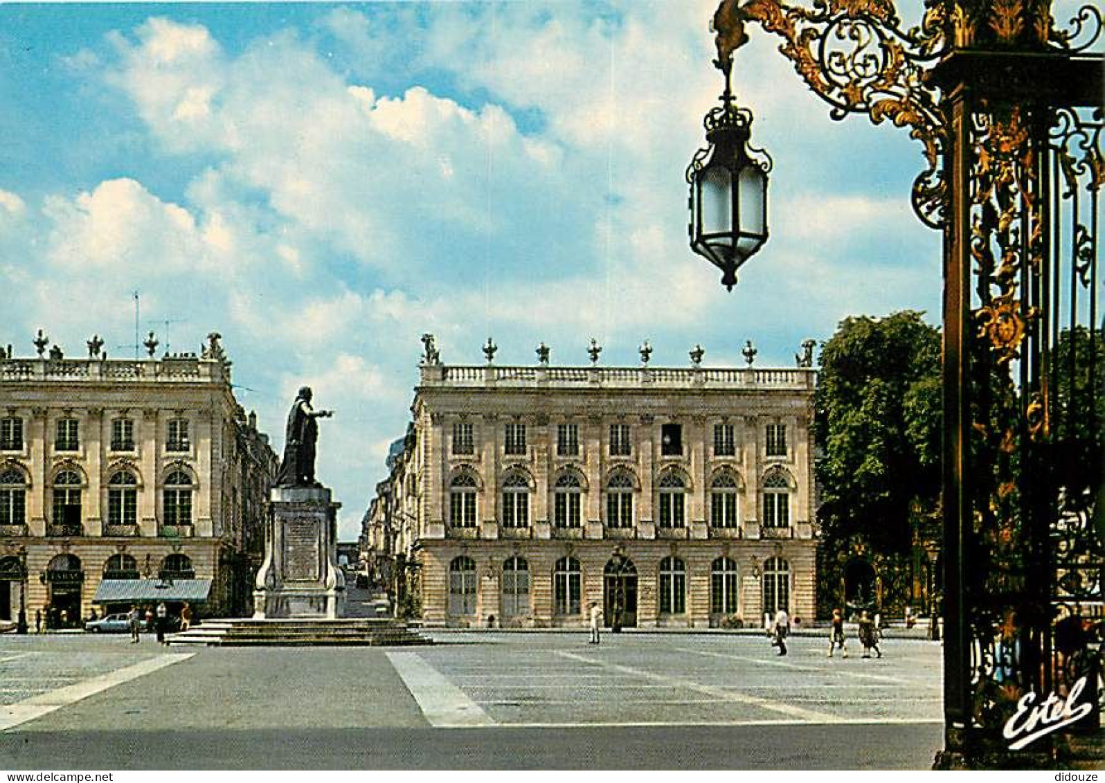 54 - Nancy - La Place Stanislas - Statue De Stanislas Leczinsky - Grilles En Fer Forgé De Jean Lamour - Carte Neuve - CP - Nancy