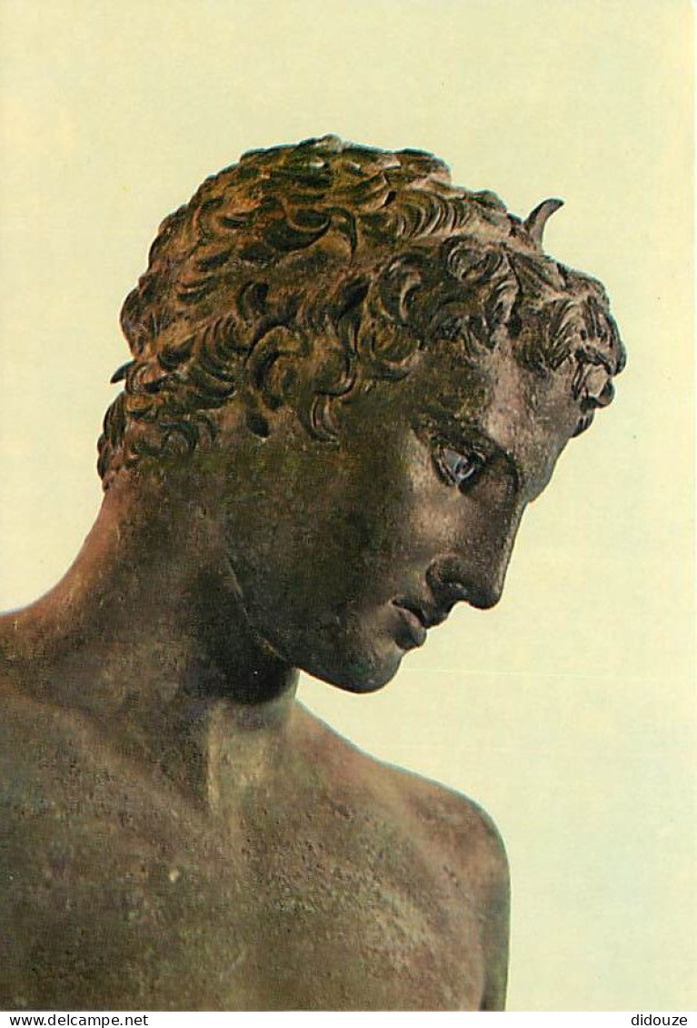 Grèce - Athènes - Athína - Le Musée National Archéologique - Statue D'un Enfant ( Hermes ) - Antiquité - Carte Neuve - C - Grèce