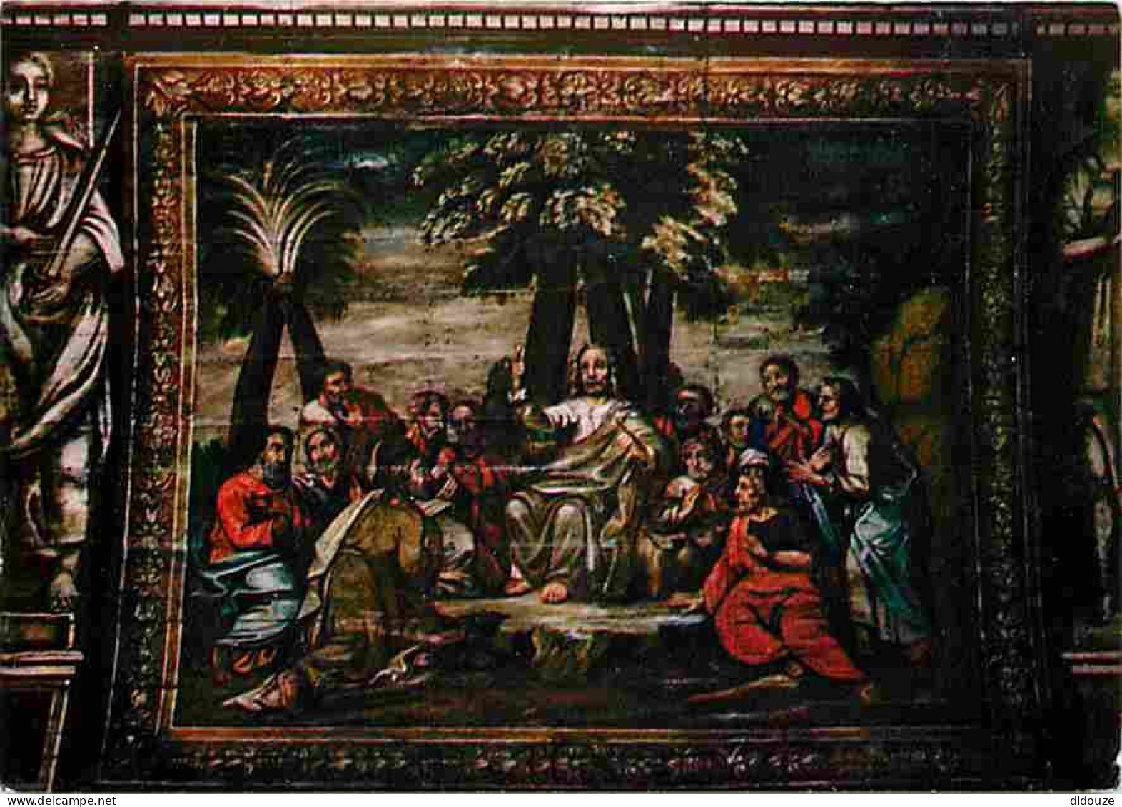 Art - Peinture Religieuse - Carnac - Les Peintures De L'église Saint-Cornély - Le Sermon Sur La Montagne - CPM - Voir Sc - Tableaux, Vitraux Et Statues