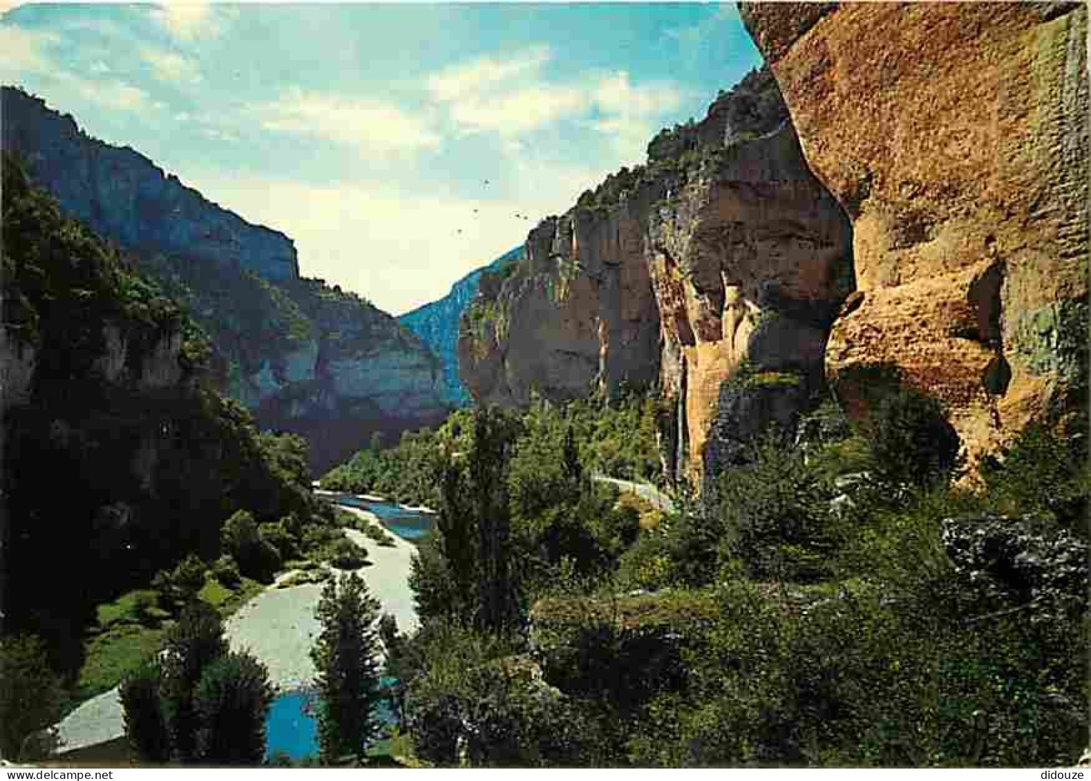 48 - Les Gorges Du Tarn - Le Cirque Des Baumes - Flamme Postale - CPM - Voir Scans Recto-Verso - Gorges Du Tarn