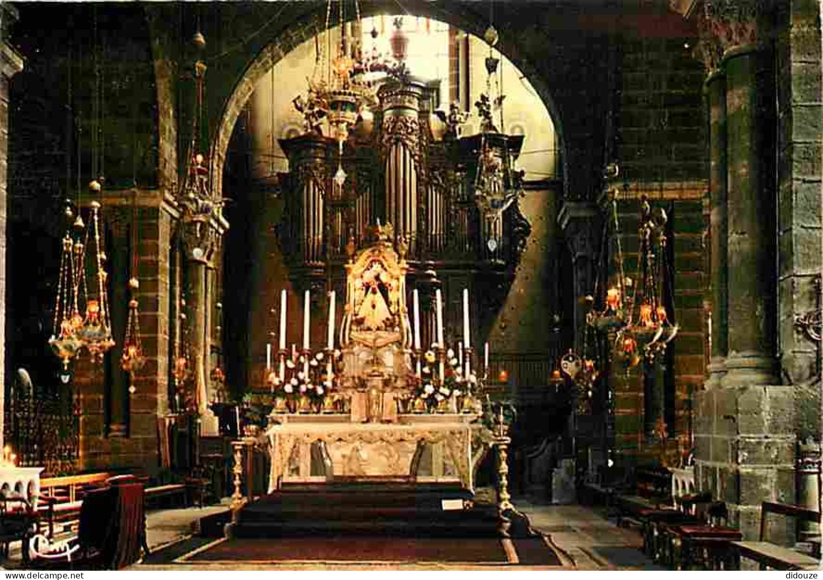 43 - Le Puy En Velay - La Basilique - Le Choeur Et La Statue Miraculeuse - Art Religieux - CPM - Voir Scans Recto-Verso - Le Puy En Velay