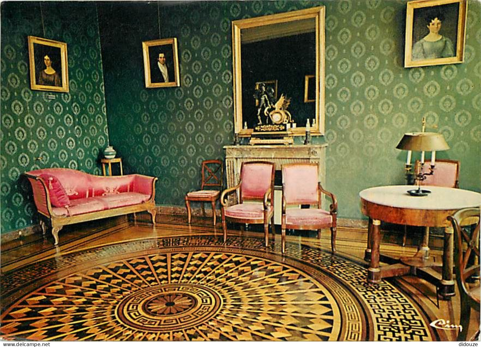 36 - Azay Le Ferron - Intérieur Du Château - Le Salon Et Rosace - CPM - Voir Scans Recto-Verso - Andere & Zonder Classificatie