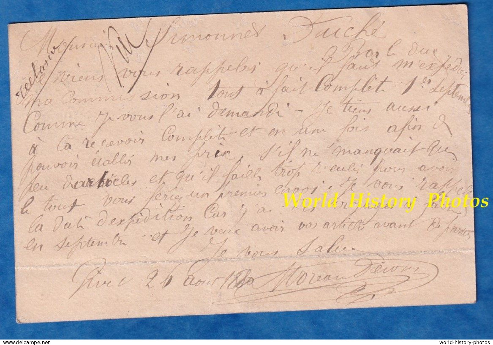 CPA Précurseur De 1880 - GIVET ( Ardennes ) - Commande De La Maison MOREAU DESONS Voir Signature - Givet