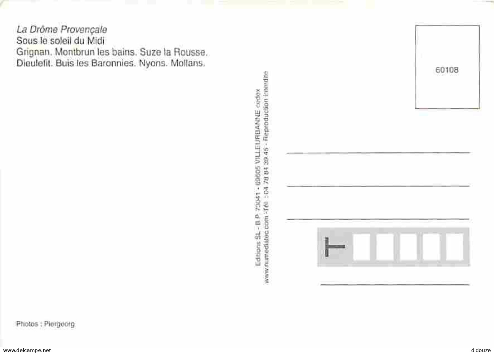 26 - Drome - Les Dentelles De Montmirail - Multivues - Curiosité Géologique - Carte Neuve - CPM - Voir Scans Recto-Verso - Sonstige & Ohne Zuordnung