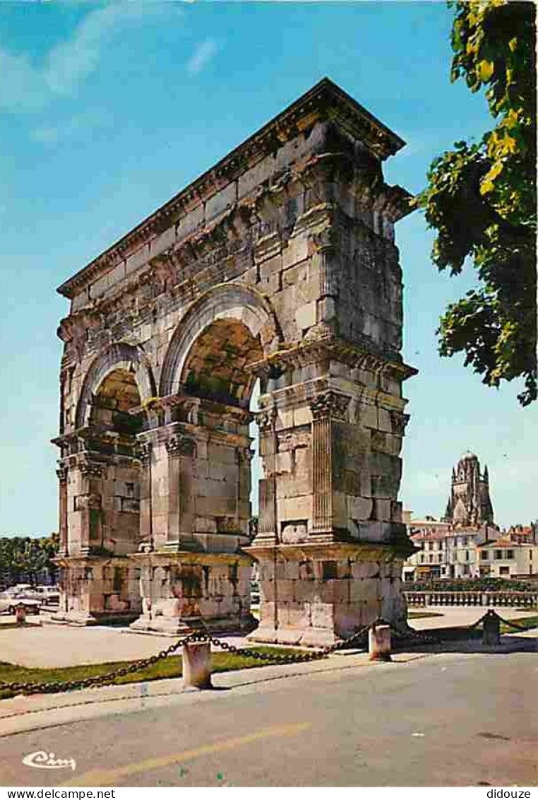 17 - Saintes - L'Arc De Triomphe Gallo-romain - Automobiles - CPM - Voir Scans Recto-Verso - Saintes