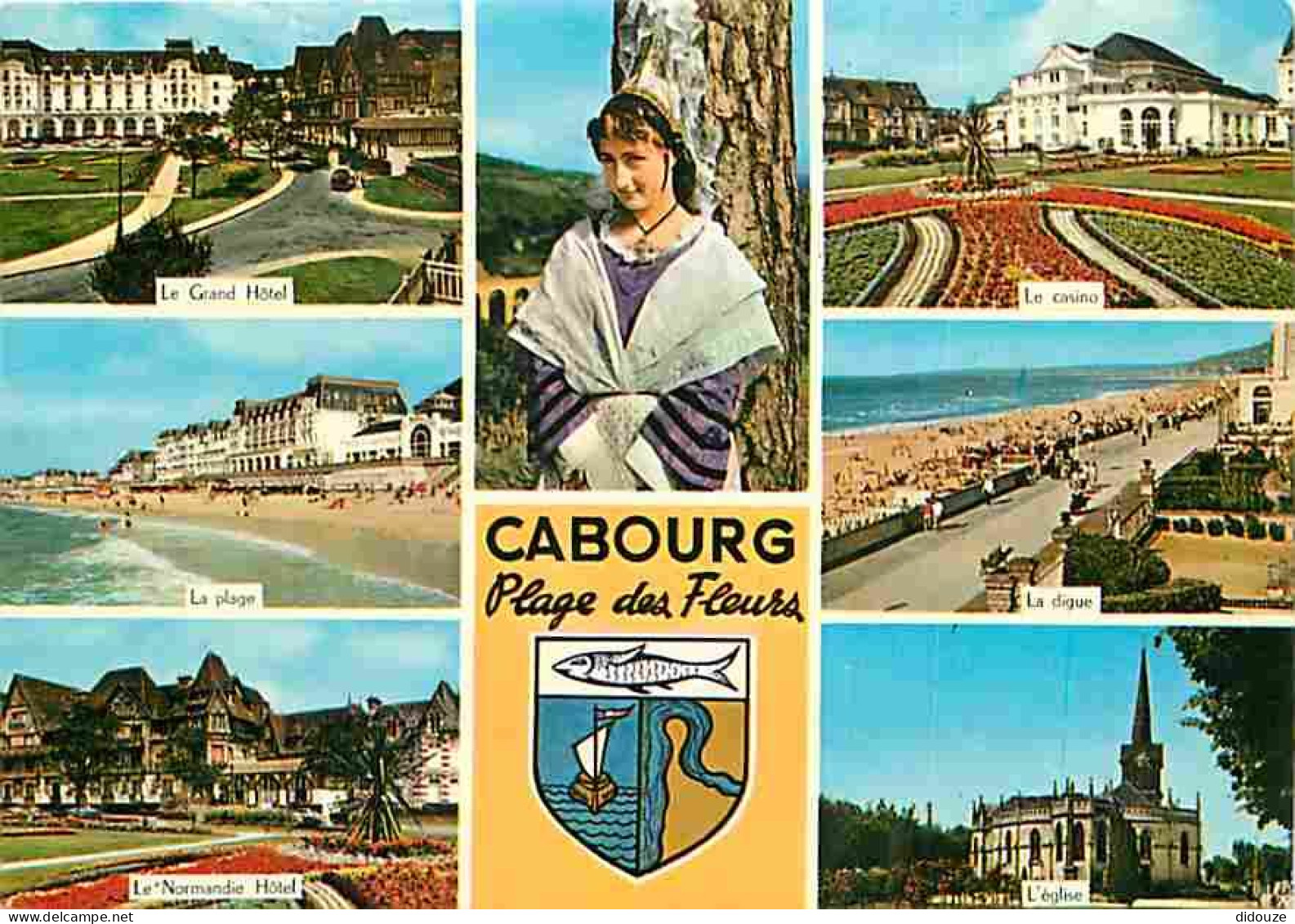 14 - Cabourg - Multivues - Blasons - Folklore - CPM - Voir Scans Recto-Verso - Cabourg