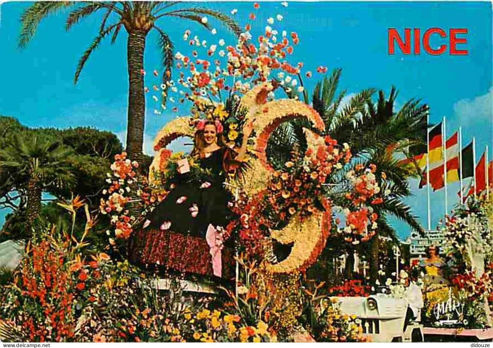 06 - Nice - Carnaval De Nice - Bataille De Fleurs - CPM - Voir Scans Recto-Verso - Carnaval