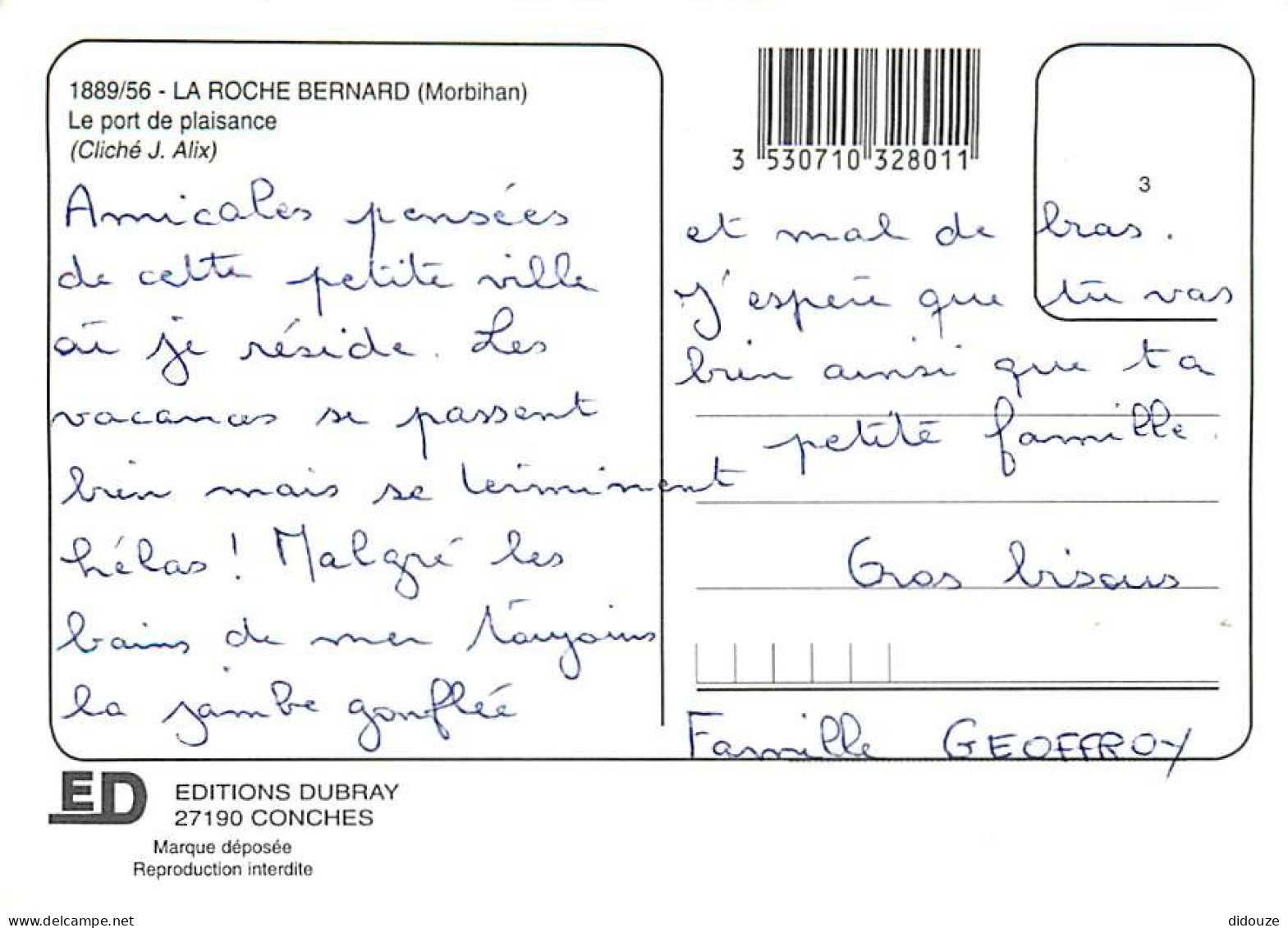 56 - La Roche Bernard - Le Port De Plaisance - CPM - Voir Scans Recto-Verso - La Roche-Bernard