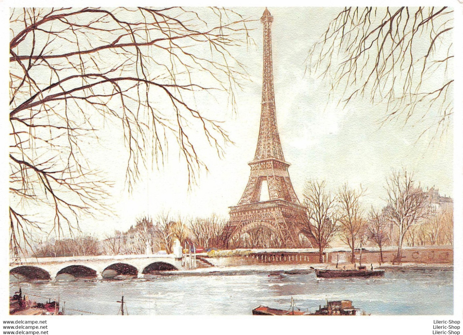 ►PARIS◄75►◄CPM►TOUR EIFFEL◄►LE PONT D'IENA◄►ÉDIT. ARTERTRE - Eiffelturm