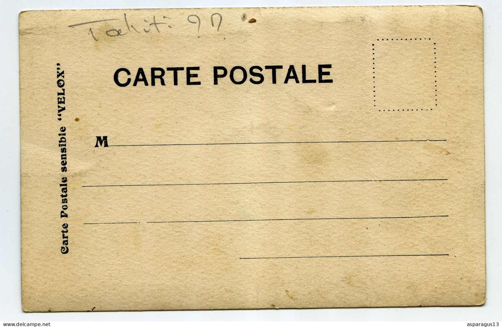Tahiti à Confirmer Carte Photo - Other & Unclassified